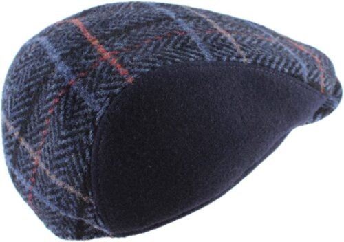 Granadilla Marsh Flat Cap Heren Pet - Wolmix & klassieke plaid - 58-59 cm L - Afbeelding 7