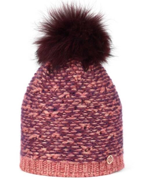 Granadilla Flyn Beanie - Paars - Verwisselbare Pompon