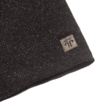 Glittery black skate springs with Tretorn logo.