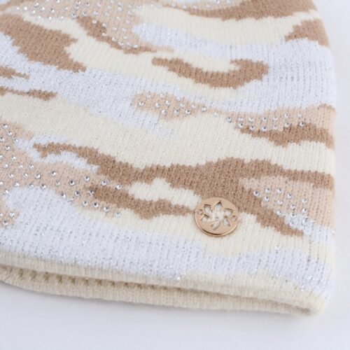 Granadilla Atwill Beanie - Glitter Camouflage & Voering - Afbeelding 6