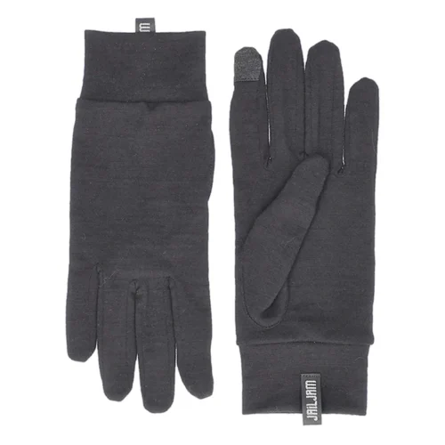 Jail Jam Gloves - Merinowol - Zwart - Maat M