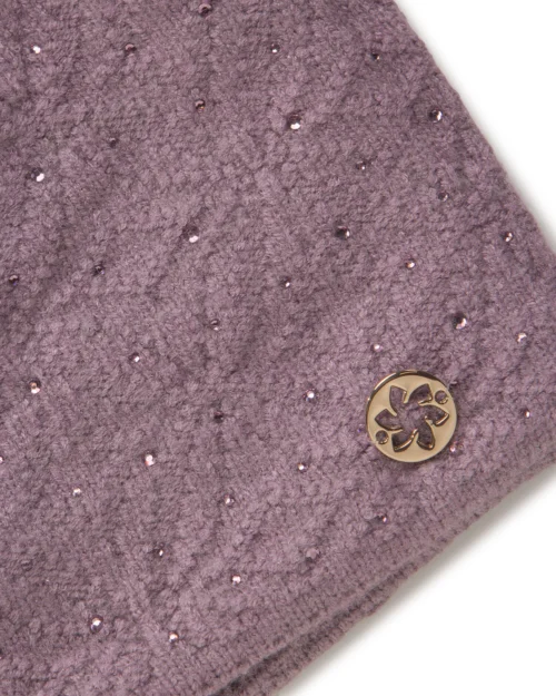 Granadilla Ducey Beanie - Lilac - Rhinestones & Voering - Afbeelding 2