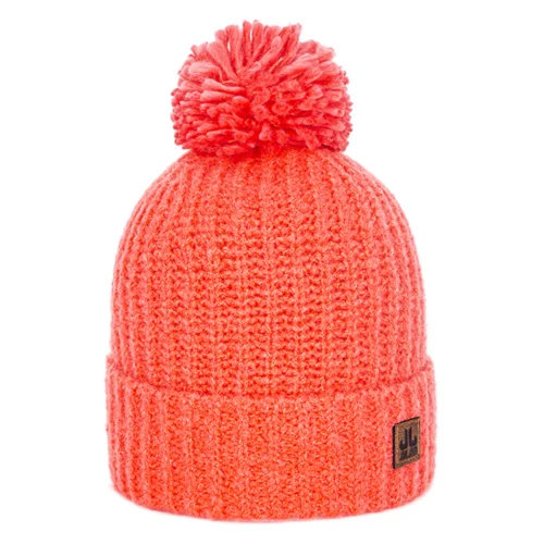 Jail Jam Kids Daisy Duck Beanie met Pompon - Chunky Gebreid - Roze