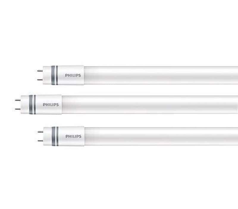 Silberne LED-Reptilienlampen mit Philips-Branding für Terrarienbeleuchtung.