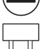 Stekkersymbol illustratie voor elektrische connecties.