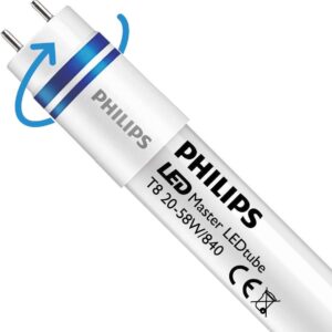 Energiebestand van Philips LED lamp met elektrische specificaties en CE-markering.
