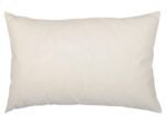 Soft witte sierkussen, perfect voor buitengebruik, comfortabele en stijlvol.