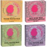 Chikwax Surf Wax variants - eco-friendly surf wax for any temperature - grip and traction for surfers