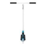 Children's roller, blue/white, lightweight, for outdoor, safe skating.