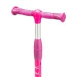 Trottinette rose pour enfants, idéale pour les jeunes enfants, pour jouer à l'extérieur.