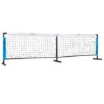 Stoknet voor beachvolleybal en badminton voor buiten, inklapbaar en stevig.