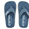 Draufsicht auf die denimfarbenen Cool Shoe Original Flip-Flops für Herren