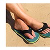 Cool Shoe Corp. Original Slippers Mallard – gedragen op het strand