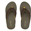 Cool Shoe Corp. Swap Heren Slipper Kaki – Bovenaanzicht