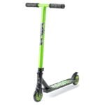 Xootz Brainache scooter cascadeur enfants vert noir - vue de côté