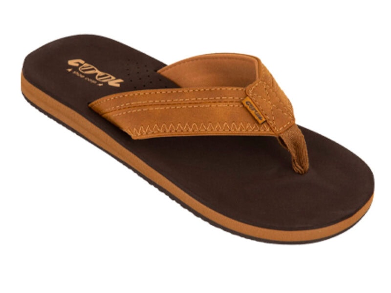 Cool Shoe Corp. Cloud Brown Herren Hausschuhe mit ergonomischem Fußbett