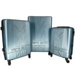 Pierre cardin 3 delige kofferset alpha blauw