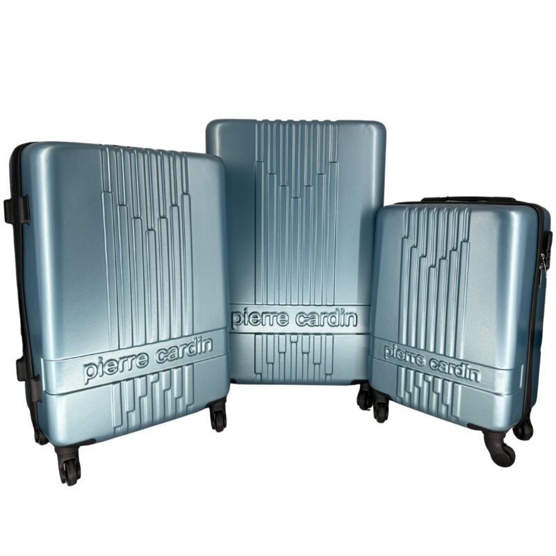 Pierre cardin 3 delige kofferset alpha blauw