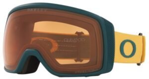 Oakley Flight Tracker XS Ski Goggles - Blasam Mustard - Prizm Snow Persimmon Lens - Small Fit