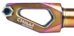 Chilli Chilli Fork SCS - 160 mm - Regenboog - Oil Slick Finish