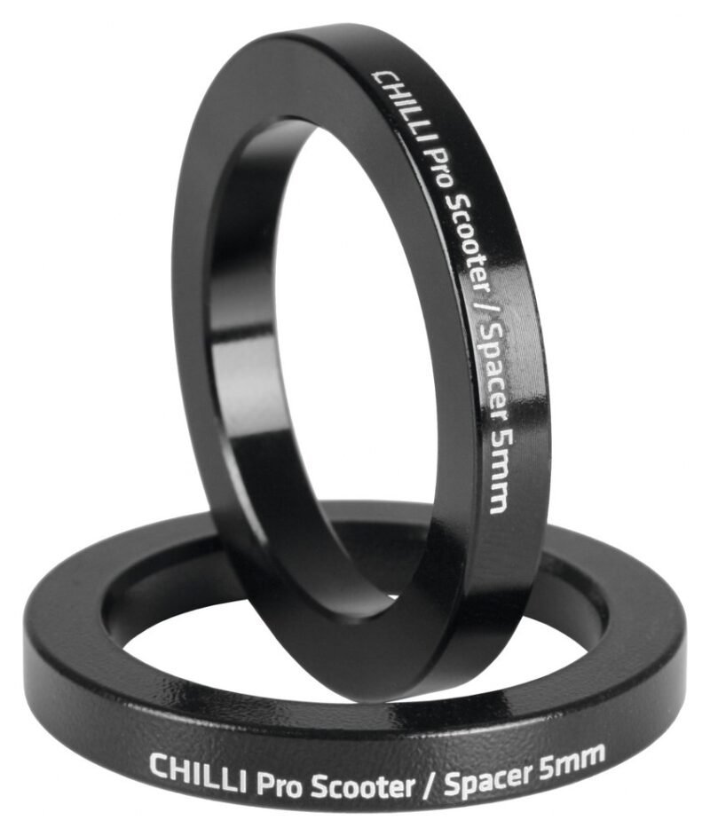Chilli Spacer 5mm - Zwart - Strakke headset afstelling