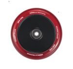 Chilli Zero V2 Stuntstep Wiel - 120mm - rood - 1 stuk - matzwarte kern