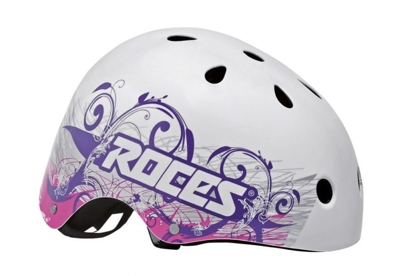 roces-tattoo-aggressive-helm-white-4.jpg ROCES Tattoo Aggressive Skate Helmet White 58-62cm (L) - Urban bescherming