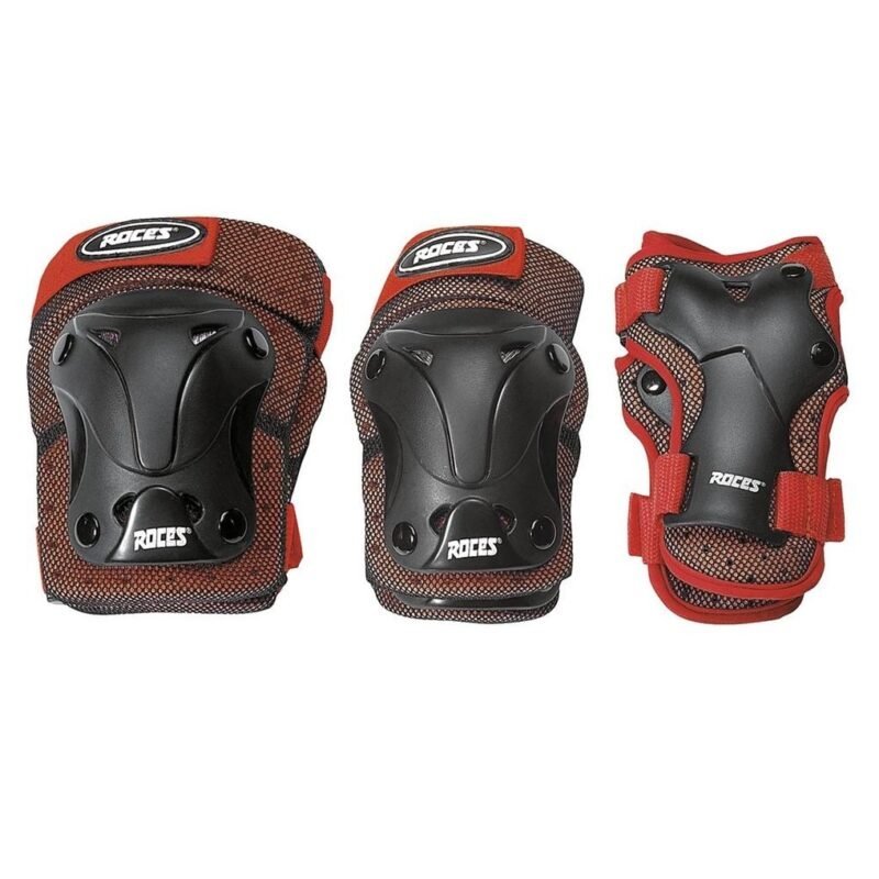 roces-ventilated-jr-red-5.jpg ROCES Roces - Ventilated Skatebescherming Set - Kinderen - Driedelig