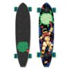 Street Surfing - Cut Kicktail Longboard 36" Astronaut - 91cm - Astronaut design with grip deck