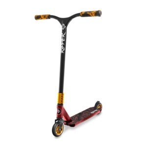 Stuntstep Street Surfing Ripper Stuntstep met rood deck en Bloody Machine graphics