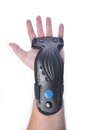 Tempish - Acura 2 Polsbeschermers Skeeleren Zwart S – Dubbele spalk