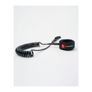 Starboard Semi-Coil SUP leash ankle calf 7mm 9ft zwart