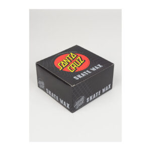 Santa Cruz Classic Dot Skate Wax doos van 12 naturel achterkant