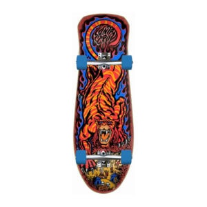 Santa-Cruz Salba Tiger Shaped Cruiser Complete 10.3 multicolored bovenaanzicht