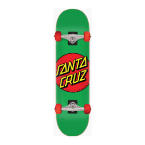 Santa Cruz Classic Dot Mid complete skateboard groen