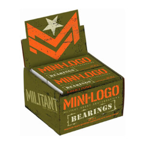 Mini Logo 608ZRS Series 3 skateboard lagers 8-pack zwart