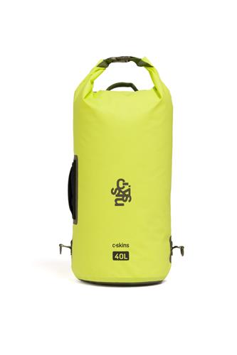 C-Skins Session waterdichte dry bag 40L in Flash Green