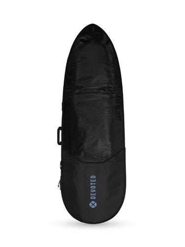Devoted Fish Lite (5mm) boardbag 5'10" zwart