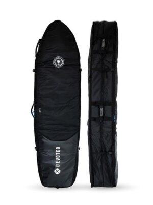 Devoted Fish Travel (10mm) boardbag 6'3" zwart