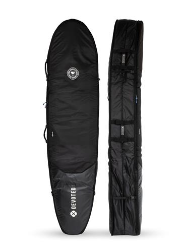 Devoted Longboard Travel (10mm) boardbag 8'0" zwart