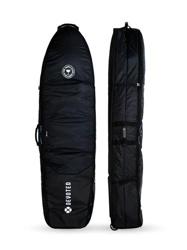 Devoted Fish Travel (10mm) boardbag 6'7" zwart
