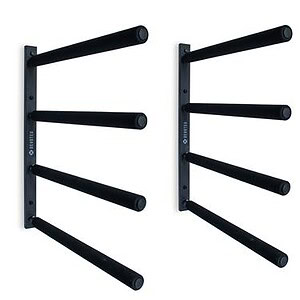 Devoted quad board storage rack zwart