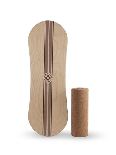 Devoted houten balance board surf trainer met roller
