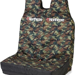 Northcore waterdichte busstoelhoes dubbel camo