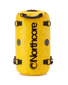 Northcore waterdichte dry bag rugzak 40L geel